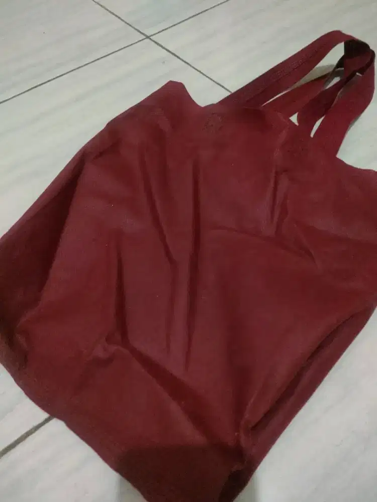 SHOPPING BAG WARNA MAROON