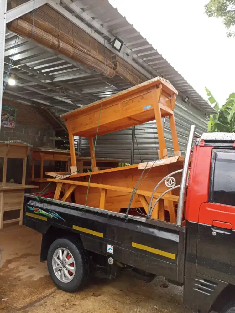 Gerobak Angkringan Bakso Mie Ayam PeceL Bubur Sate Martabak Ronde dlL