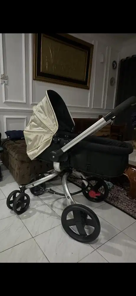 Stroller bayi mothercare spin murah dan ada bonus,