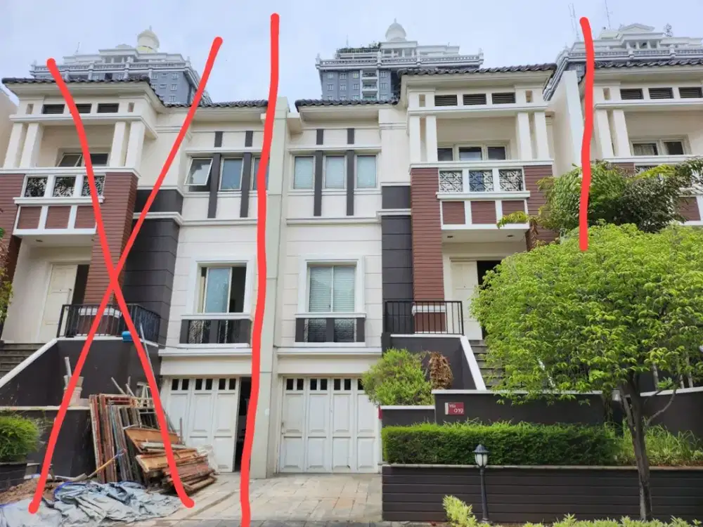 Di jual dan di sewakan rumah the villa MOI jakara utara
