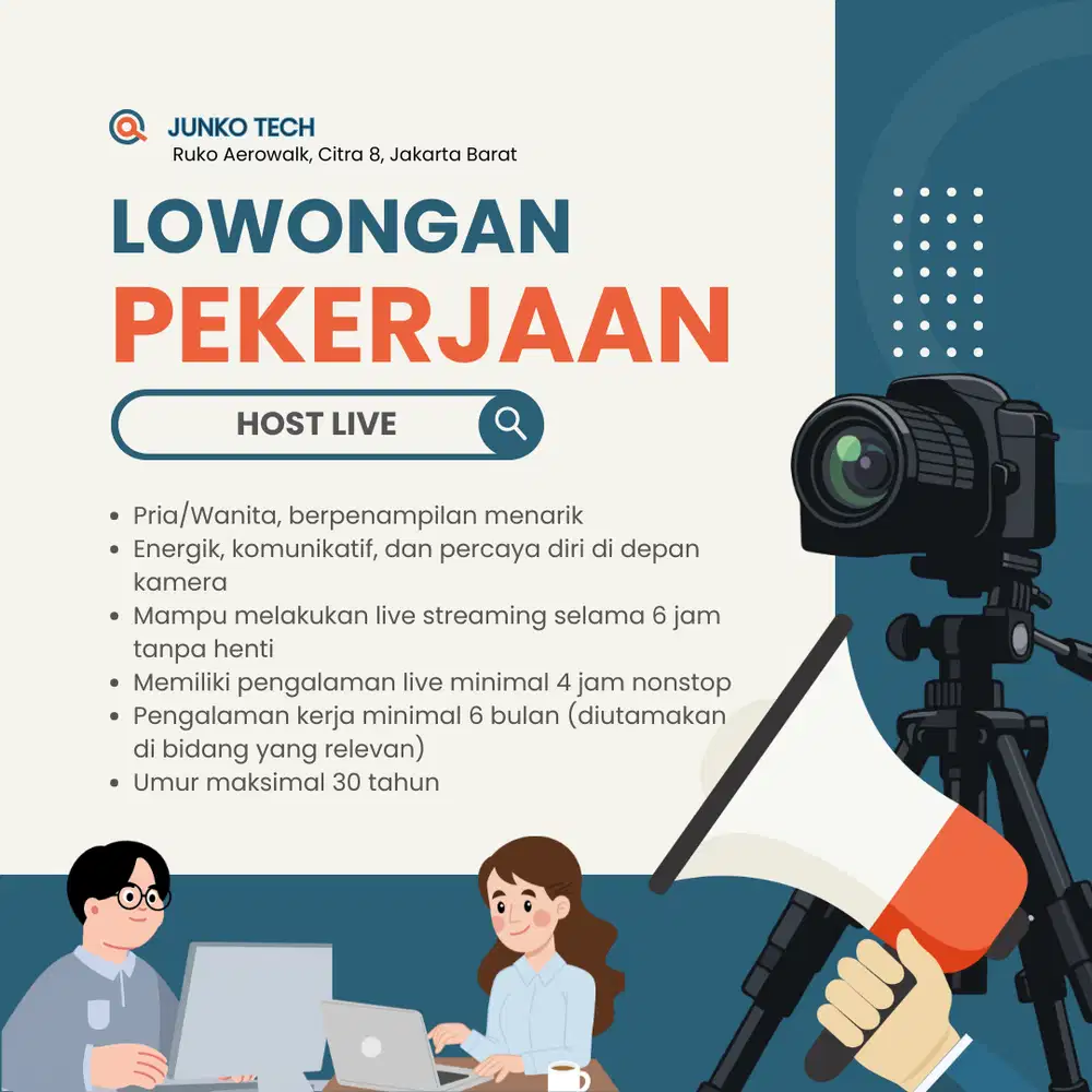Lowongan Kerja Hostlive