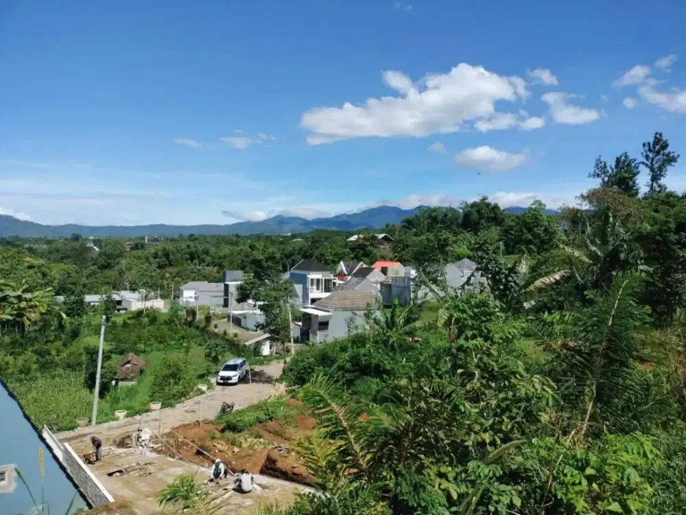 Tanah Kavling Murah Perbatasan Kota Batu dan Malang View Gunung