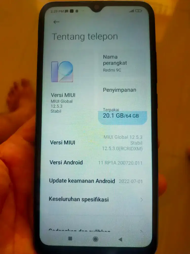 Jual redmi 9c ram 4/64