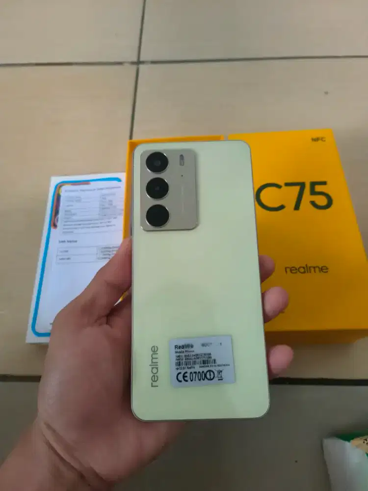 Realme c75 NFC ram 8/256