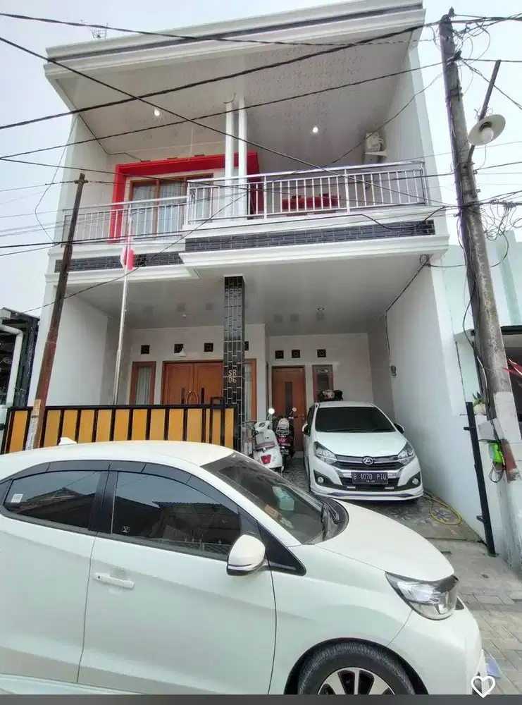 Rumah Full Furnished 2 lantai luas Harapan indah