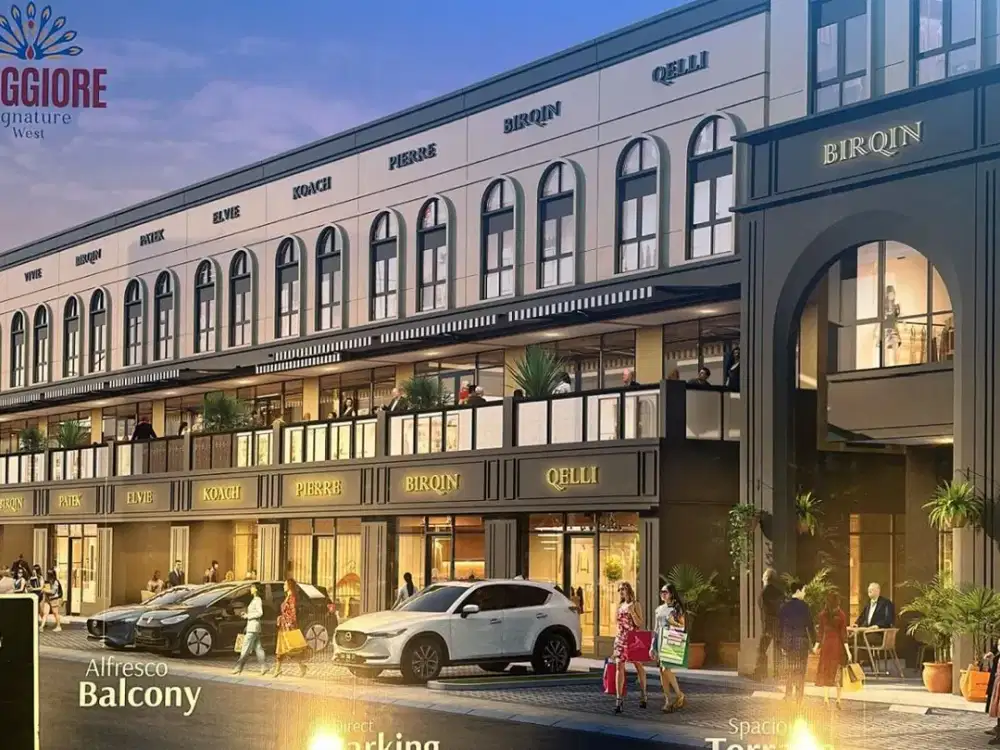 Ruko Maggiore Signature West Premium Business Natural Vibes Gading Serpong