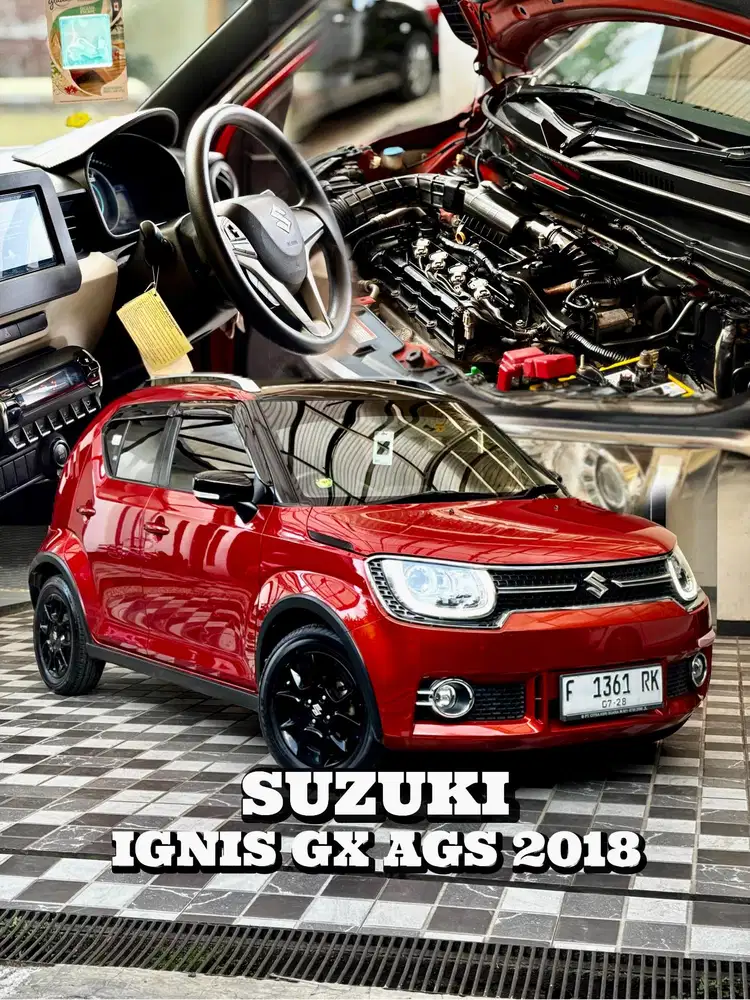 Suzuki Ignis GX AGS AT Matic Two Tone 2018 Tangan Pertama dari Baru