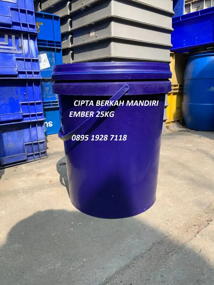 Ember tempat sampah murah 25kg cb