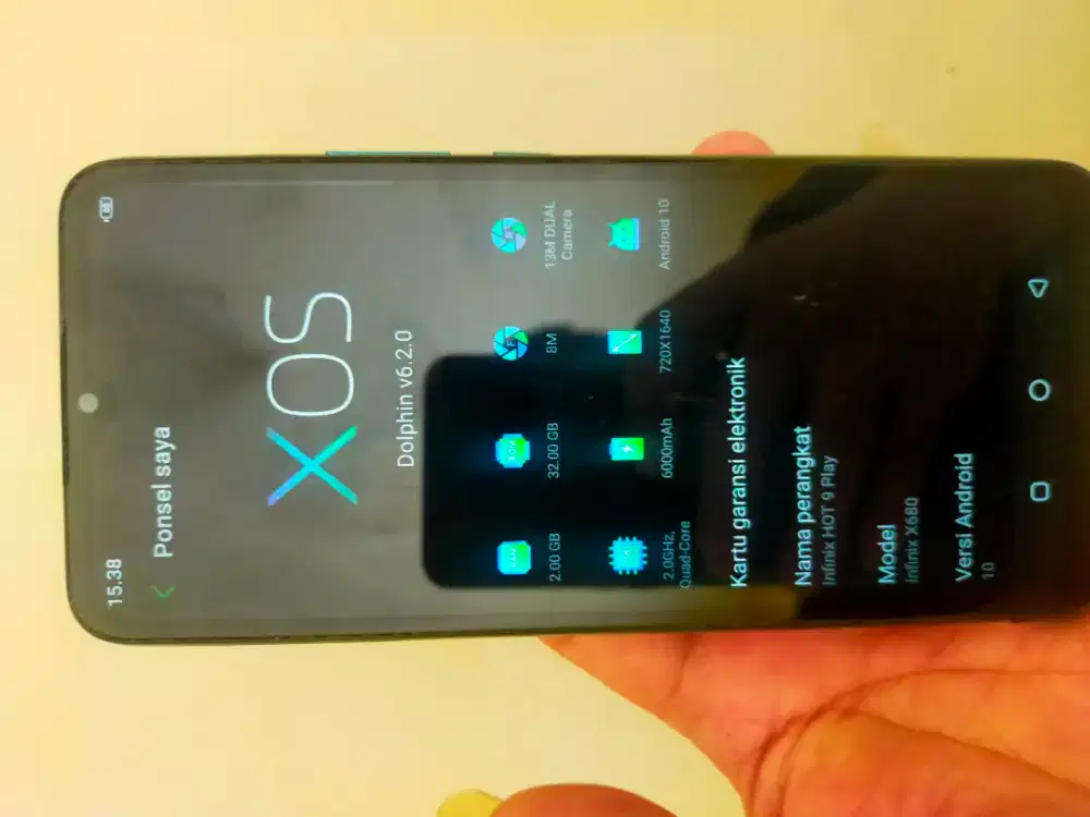 Jual Infinix hot 9 play ram 2//32