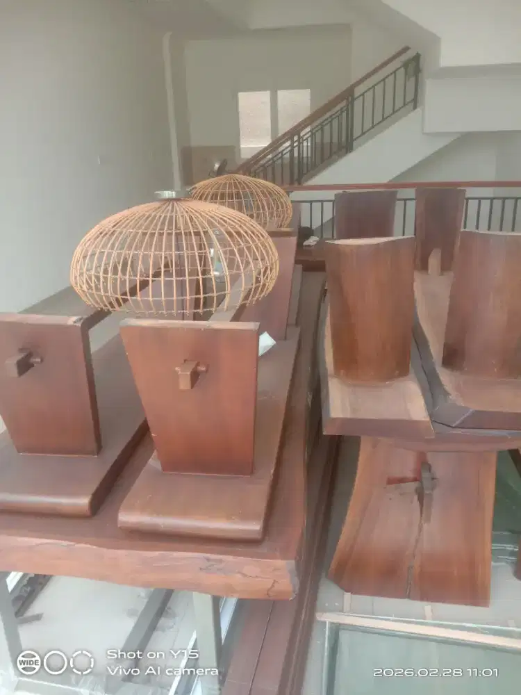 Jual cepat kursi kayu kafe meja meja kayu jati