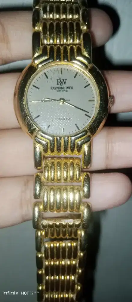 Raymond Weil Vintage 22K Gold Electroplated