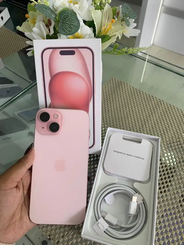 Iphone 15 128 Gb pink all provider full set normal no minus