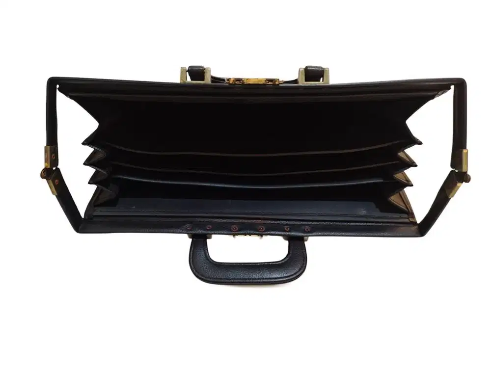 Tas Kerja Vintage Echolac Original - Model Doctor Bag / Briefcase