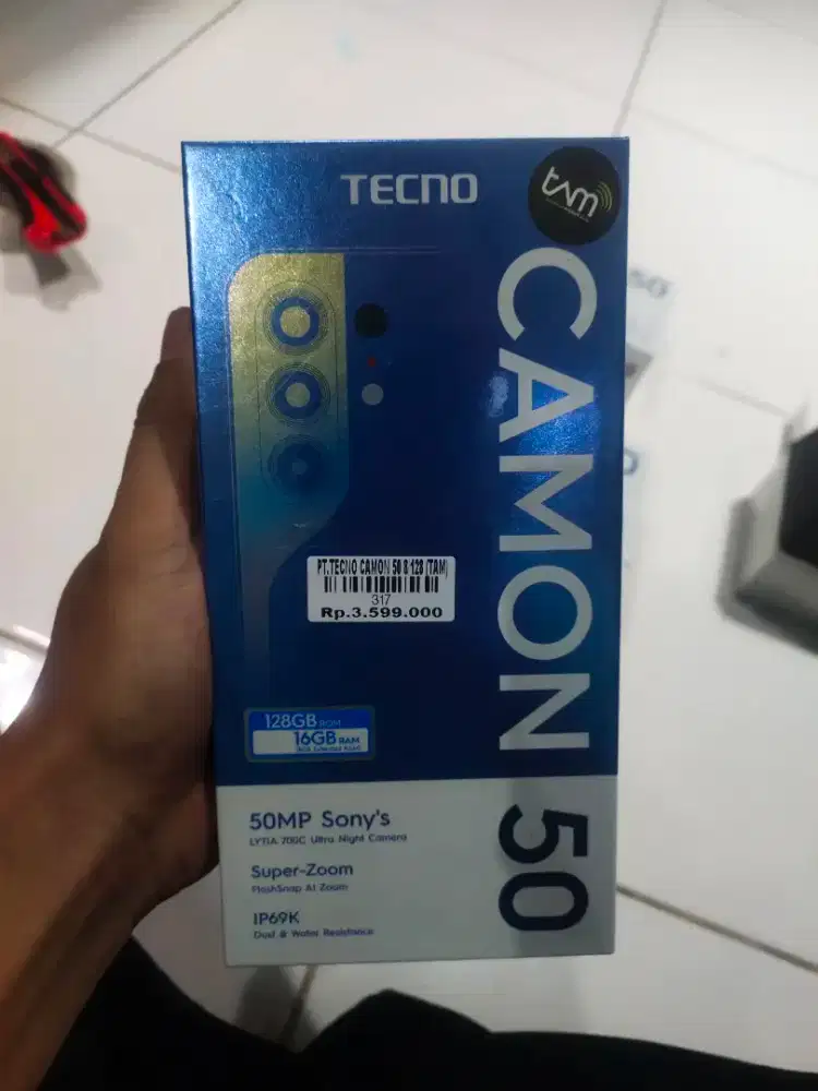 TECNO CAMON 50 8/128GB | ATLANTIS DAHSYAT