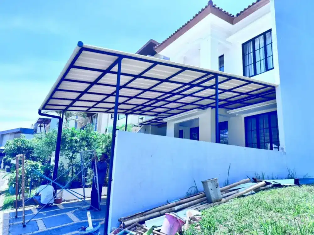 kanopi alderon RS singgel layar