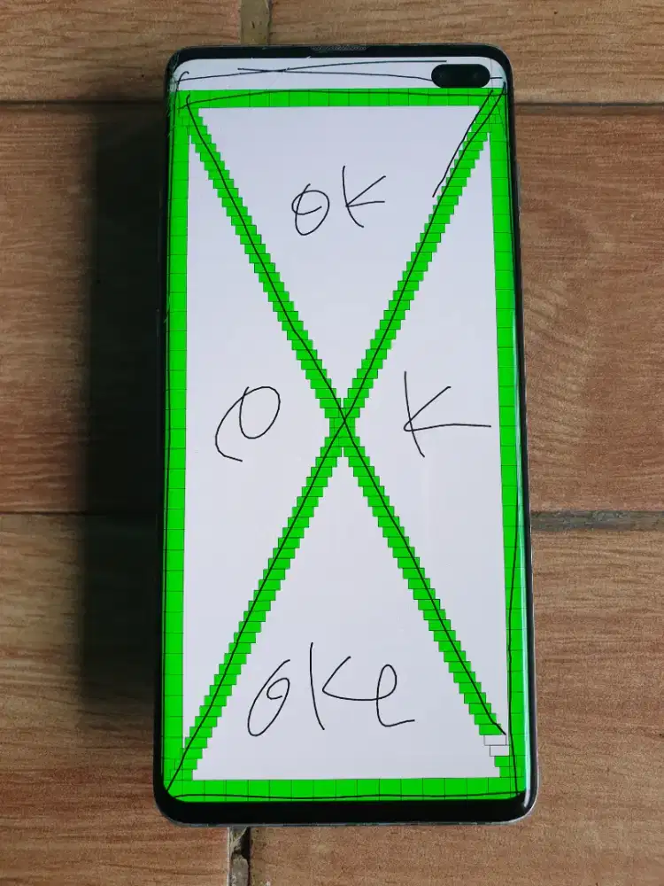 LCD samsung S10 plus original copotan normal