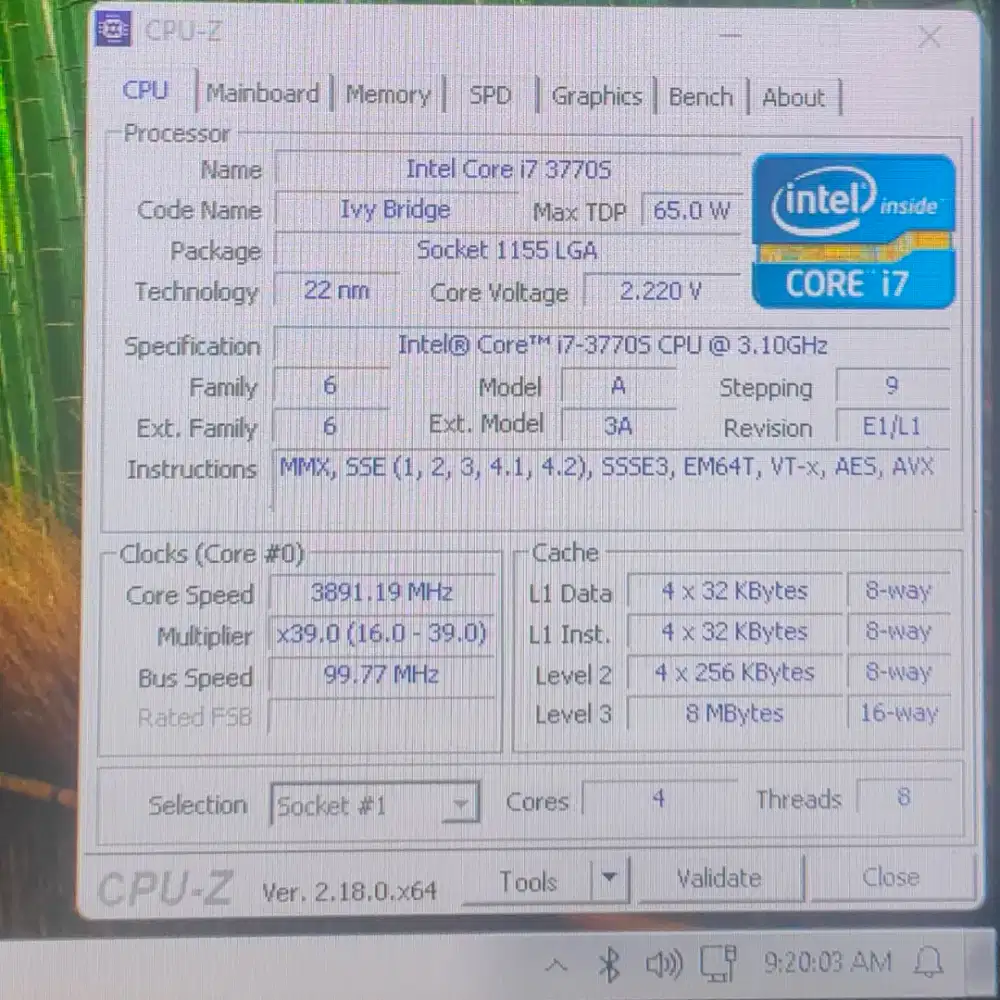 Prosesor Intel Core i7 + RAM 16GB + Motherboard