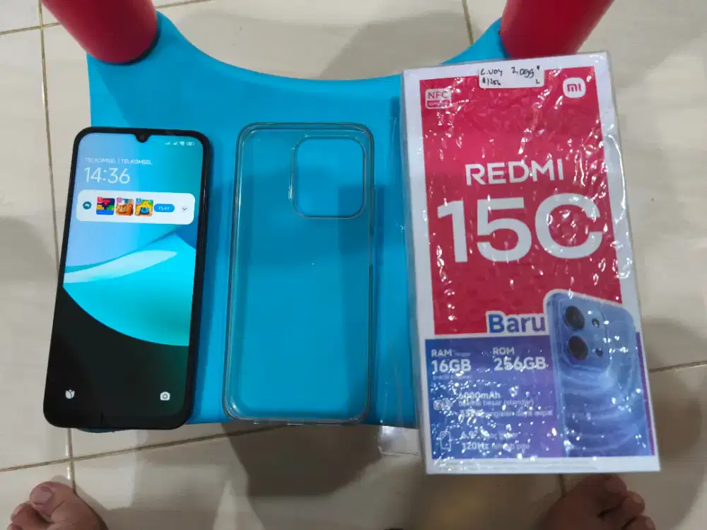 Dijual Redmi 15C 8GB/256GB Like New