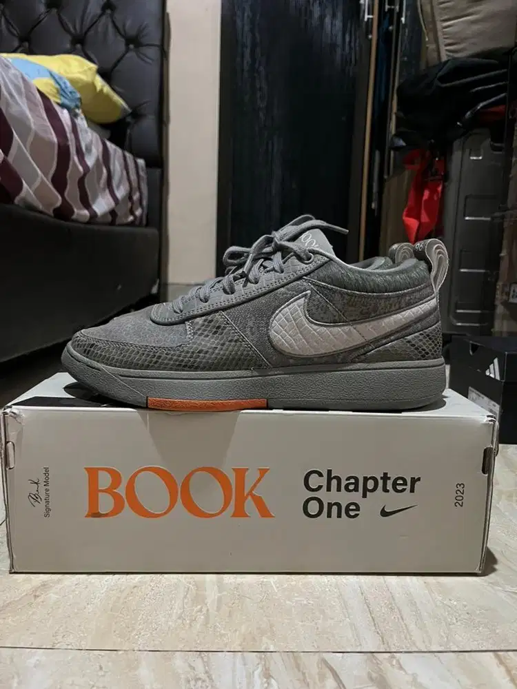 Nike Book 1 PRM Hike Grey Original