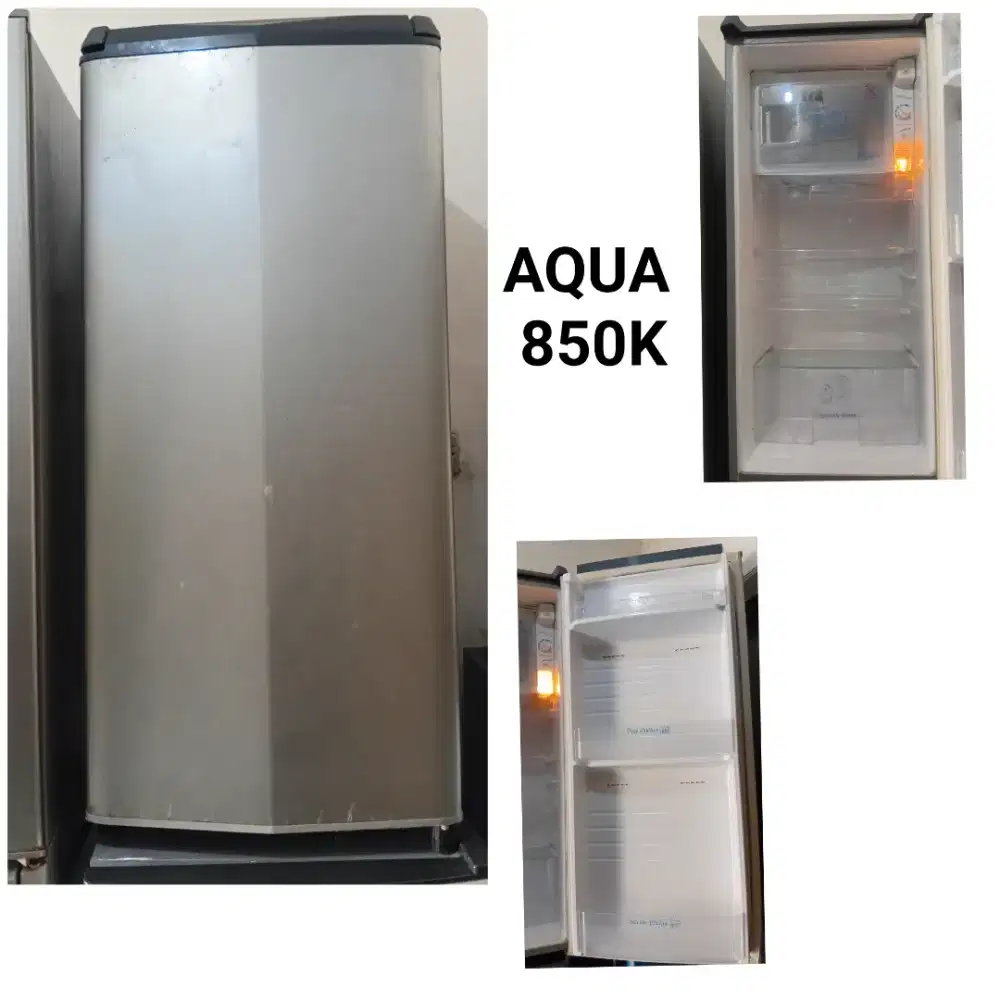 Kulkas AQUA bekas bergaransi
