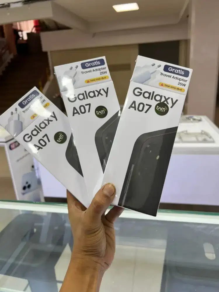 Samsung galaxy A07 ram 4/128 new resmi
