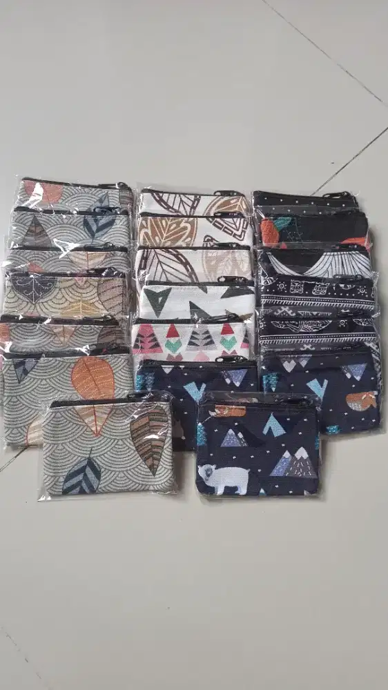 Dompet koin kanvas