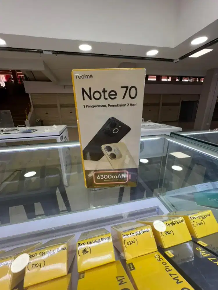 Reklame Note 70 ram 4/64 new resmi