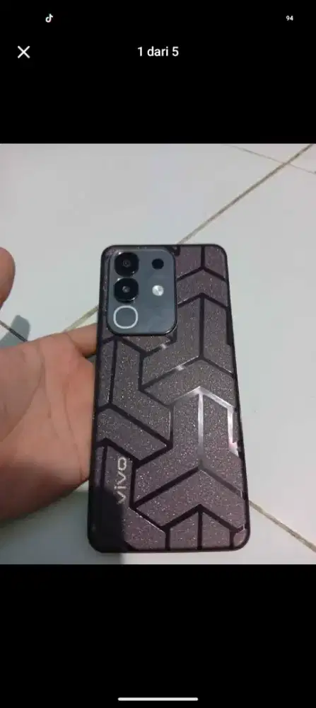 vivo Y29 8/128 coklat marmer