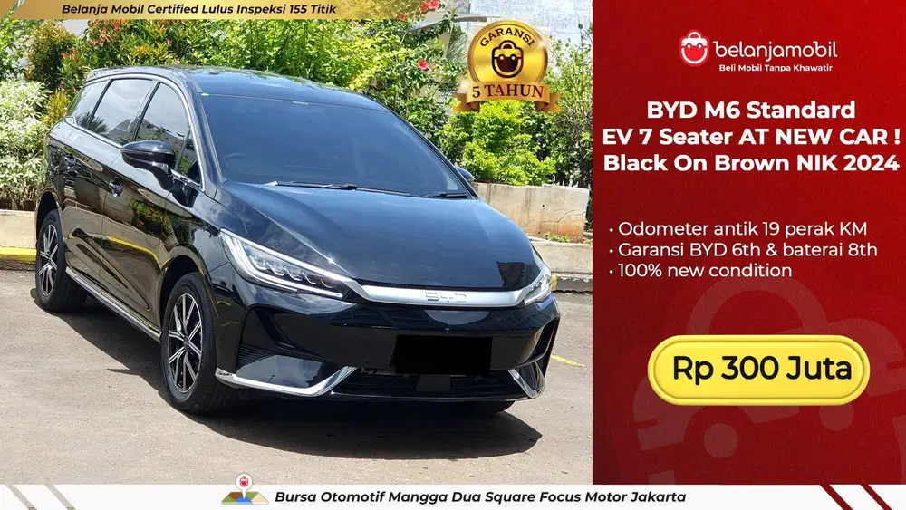 [ KM 19 PERAK ] BYD M6 M 6 Standard EV 7 Seater AT 2024/2025