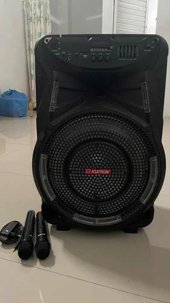 Dijual speaker asatron titanium 15 inchi bluetooth