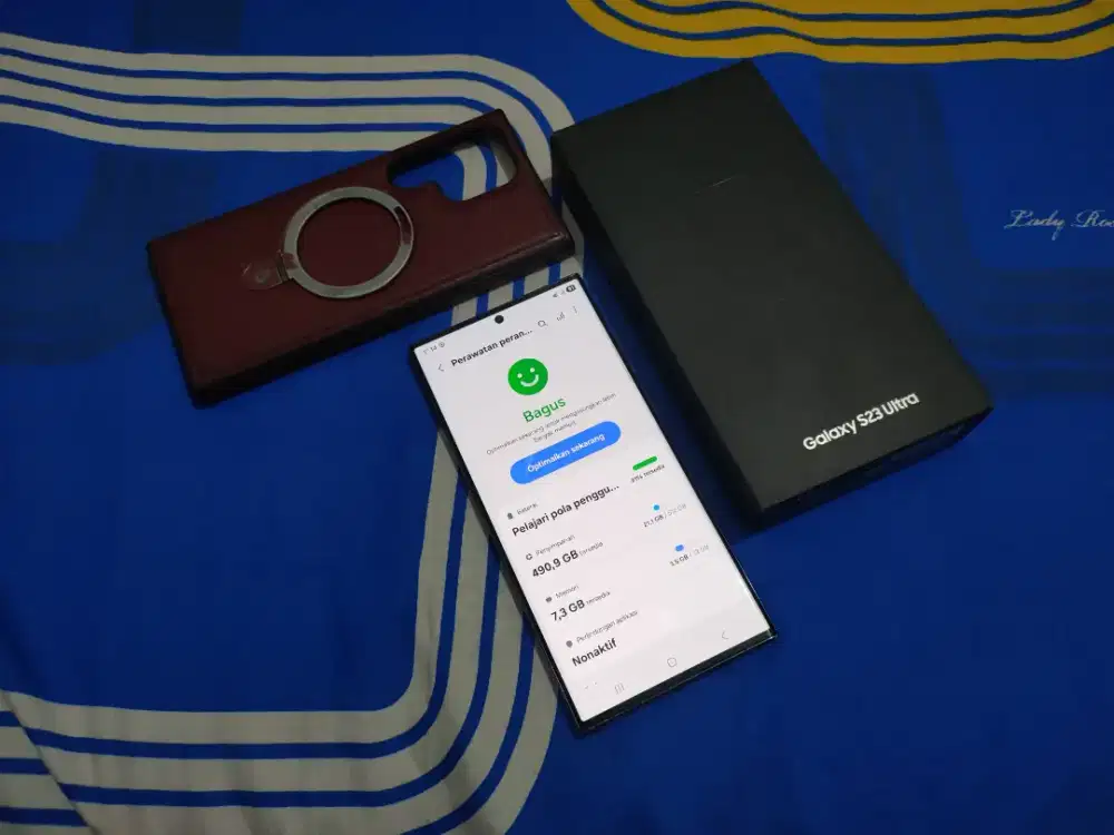 Samsung S23 Ultra 12/512 Sein fullset mluss 95% , lcet pmakaian ajq