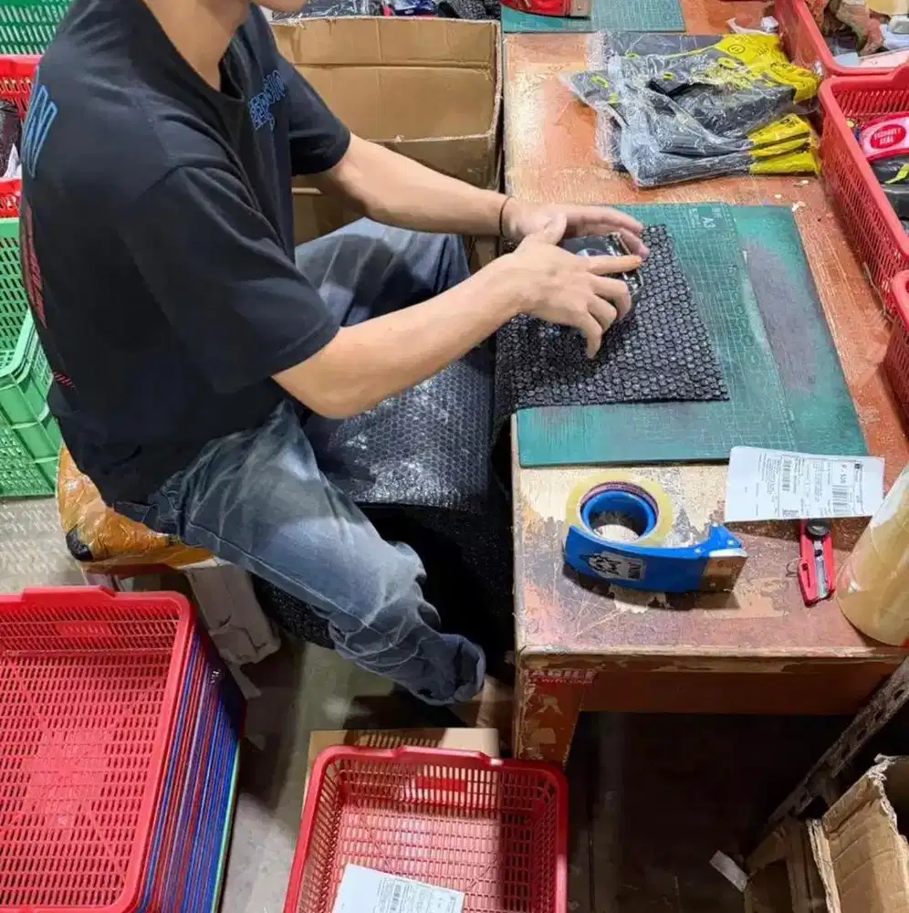 Packing paket online