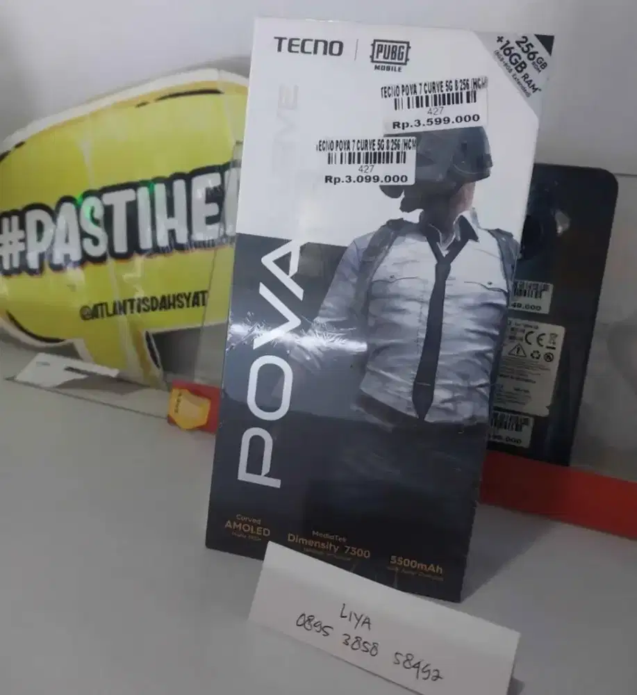 TECNO POVA 7 CURVE 5G 8/256 | ATLANTIS DAHSYAT