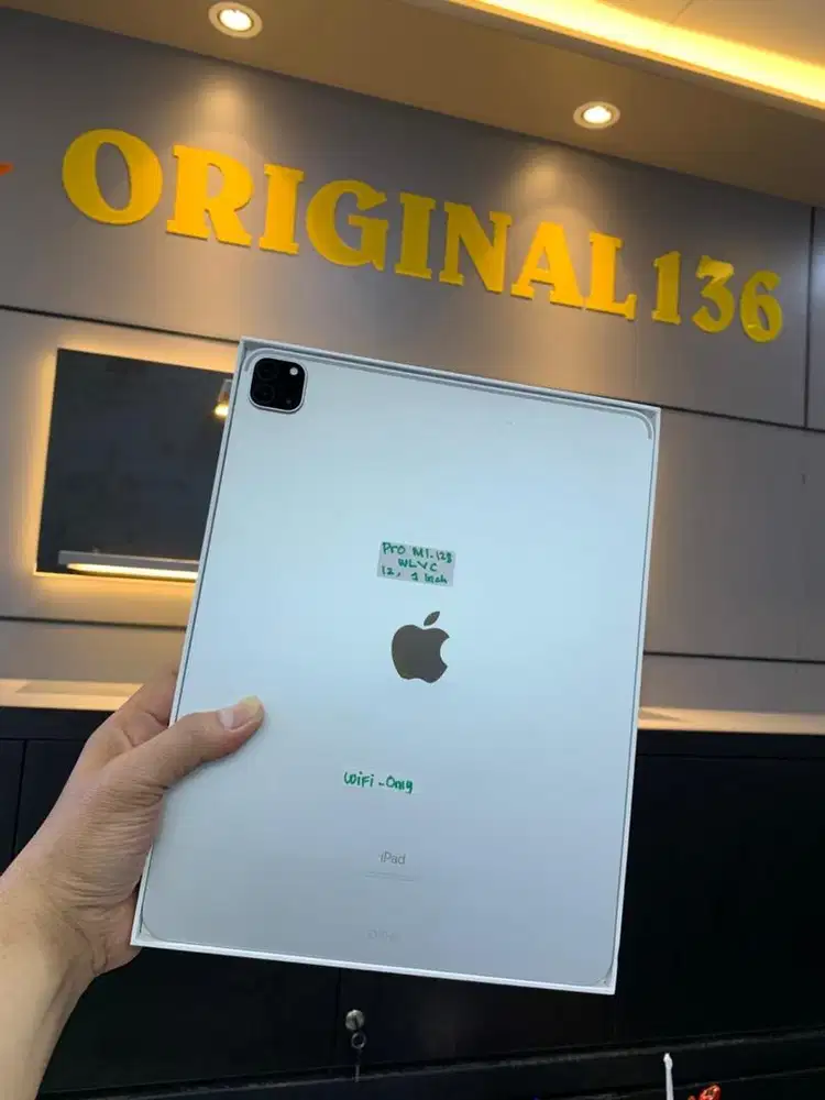 Ipad Pro M1 12,9 inch 128 Gb Silver Bisa cicilan 0%