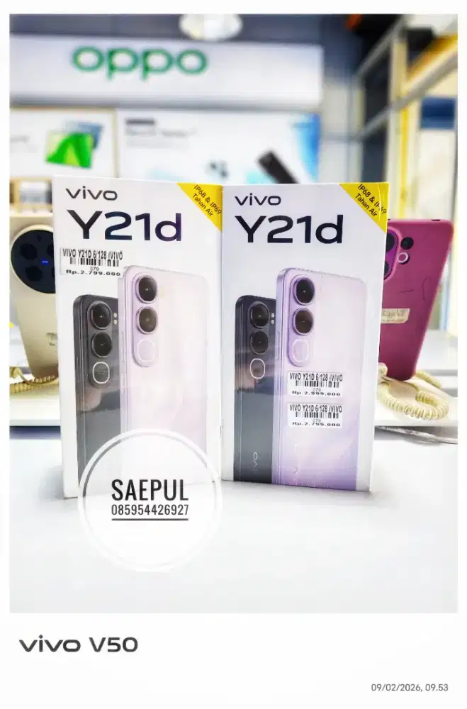 Baru vivo y21d 12/128GB