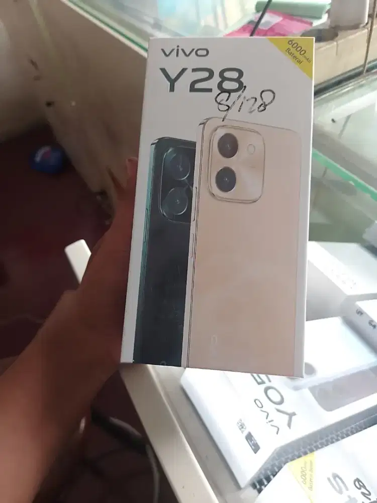 New vivo y28 ram8/128 garansi resmi 1 tahun