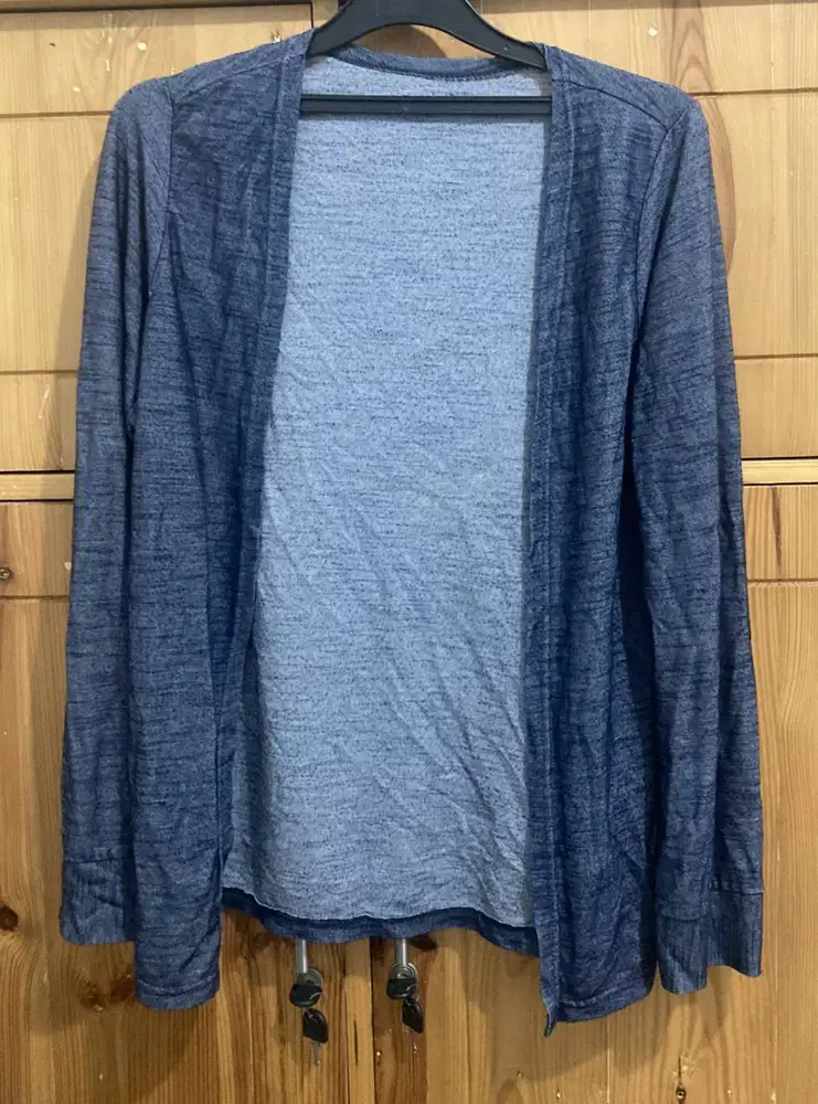 Cardigan Navy Basic – Lightweight Outer – Minimalist