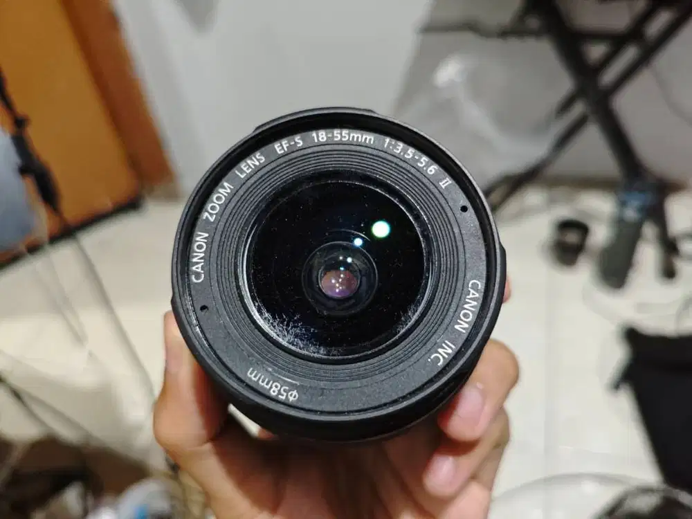 Canon EOS 1000D + Lensa Kit 18-55mm (Jual Apa Adanya / Kanibalan)