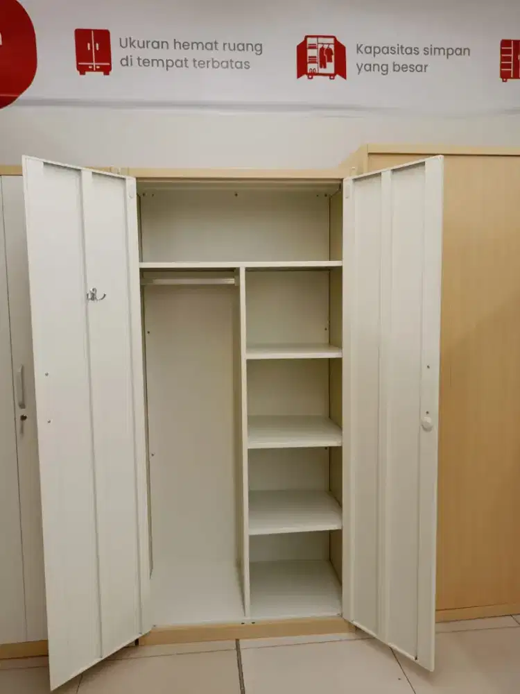 Lemari pakaian archy metal