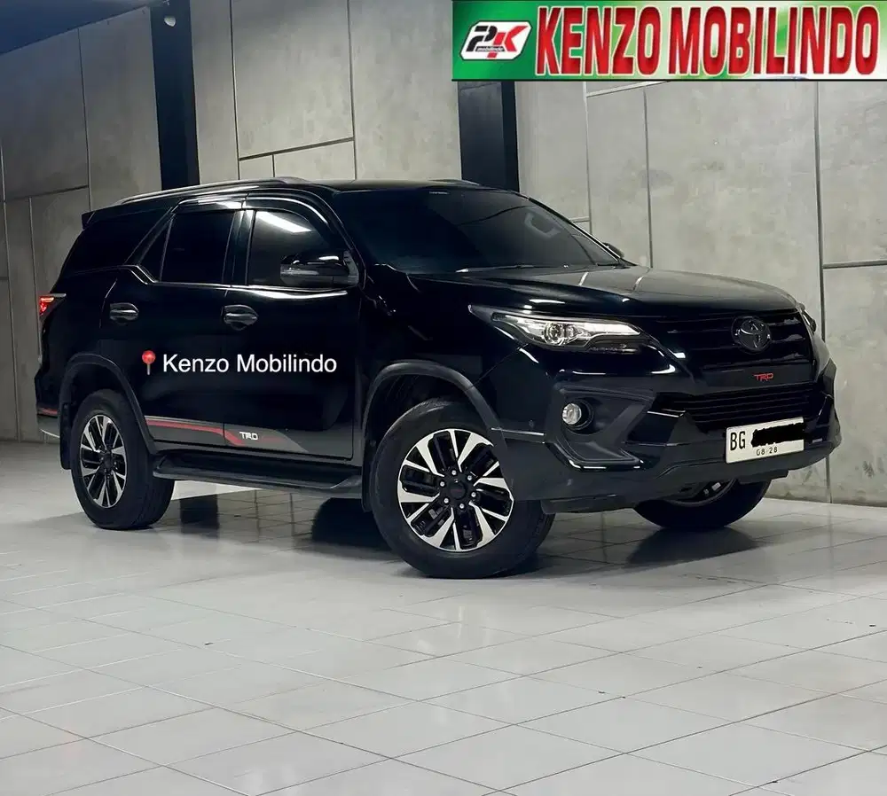 Fortuner VRZ 2,4 TRD AT 2019 hitam,tgn 1 km rendah istimewah dp 55jt