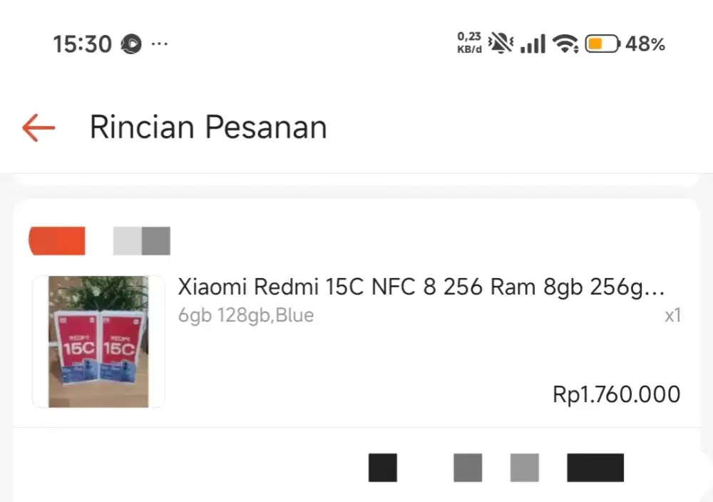 Redmi 15 C ram 6/128