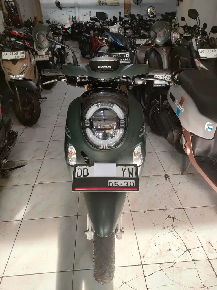 Honda Scoopy keyles 2025 hijau