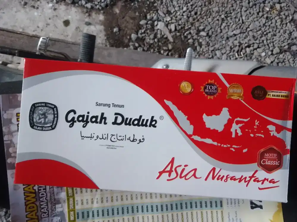 Jual cepat Sarung Tenun Gajah Duduk Laki