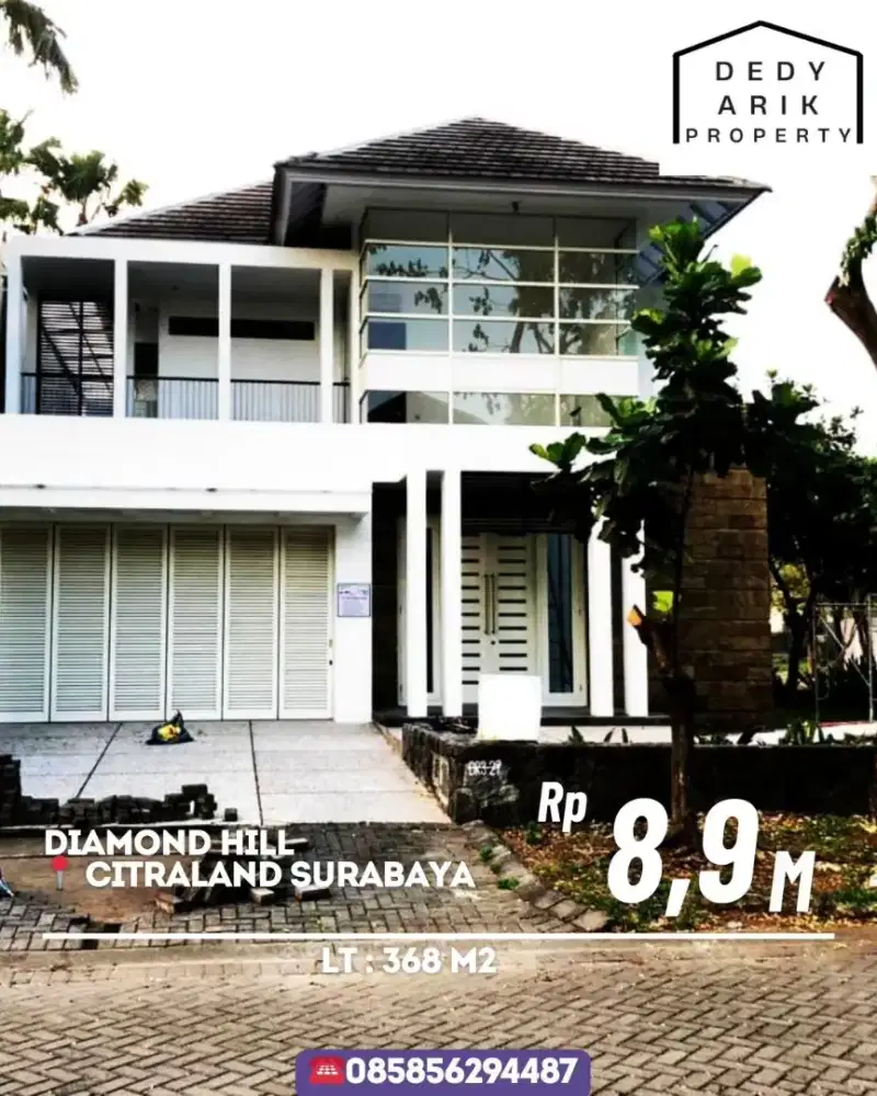 Diamond Hill – Citraland Jalan Kembar Samping Taman | LT 368 LB 500 |