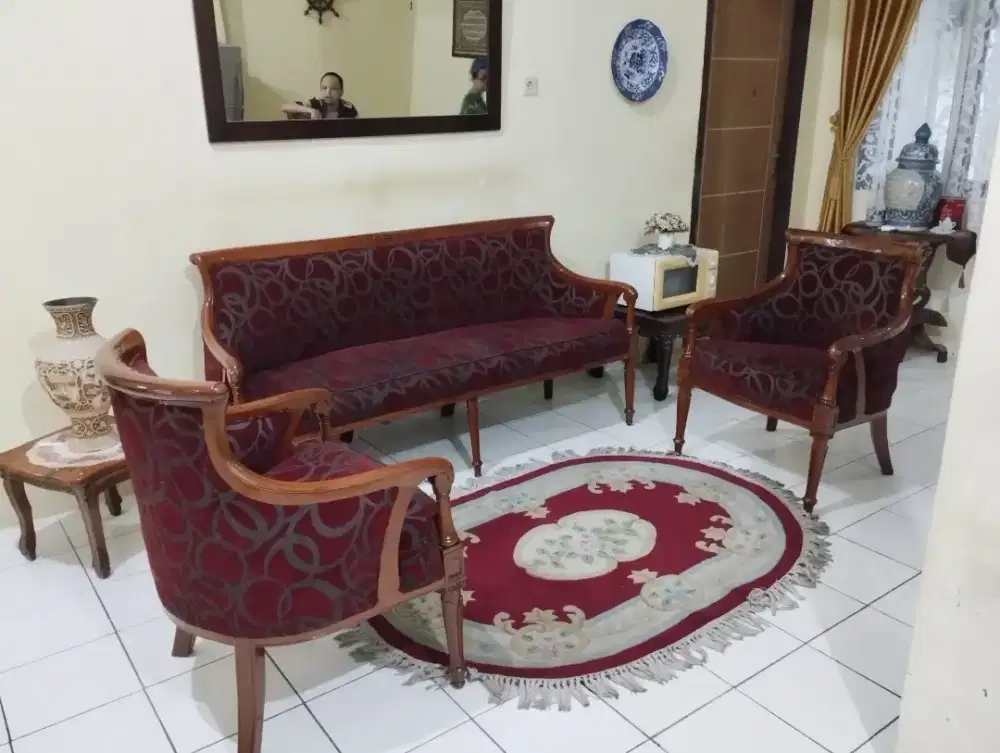 Kursi Sofa Jati