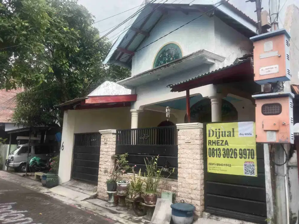 dijual rumah di gadung Surabaya di dekat Rsal surabaya