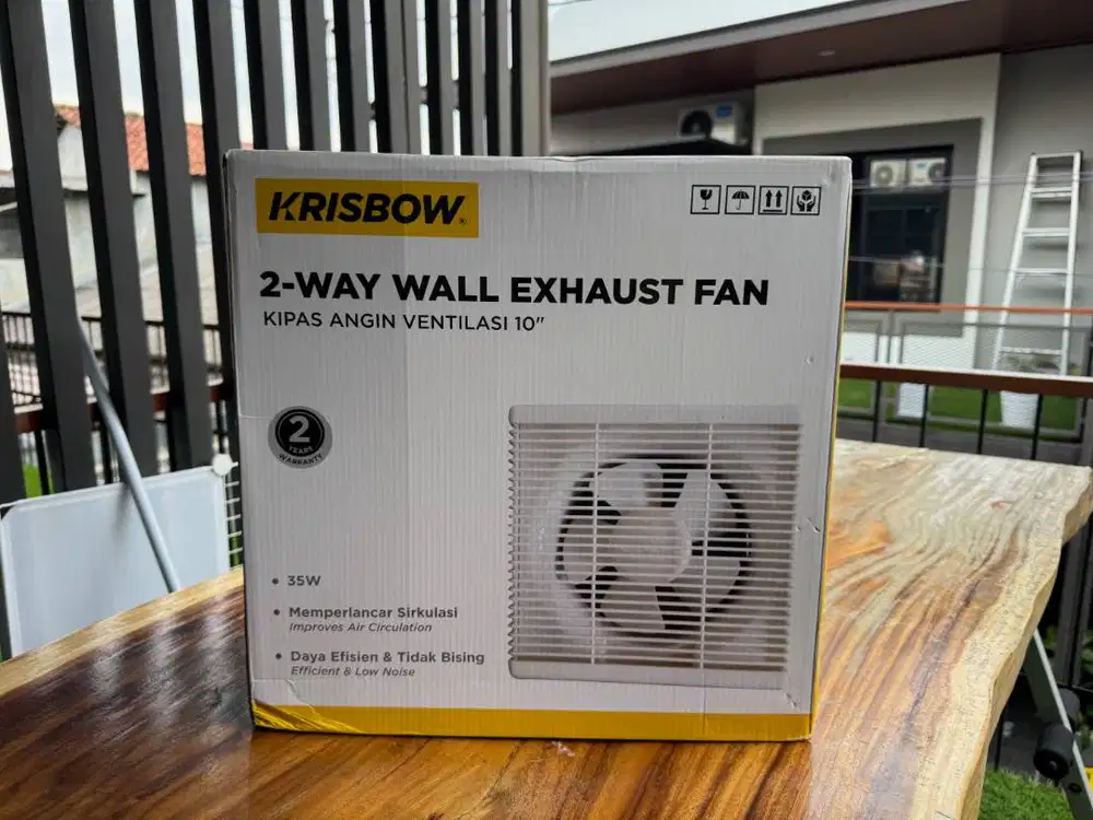 Krisbow 2-Way Wall Exhaust Fan 10 - BARU SEGEL