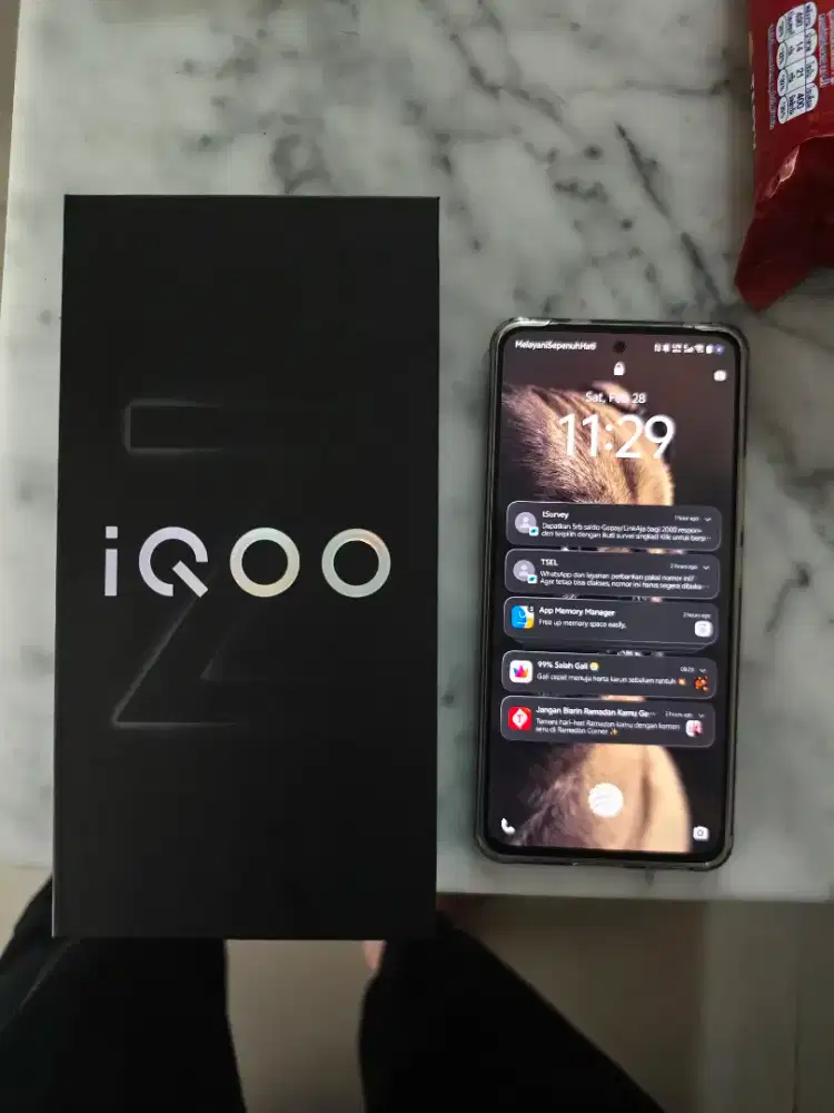 Iqoo Z10 Lite 8/256 Garansi Panjang