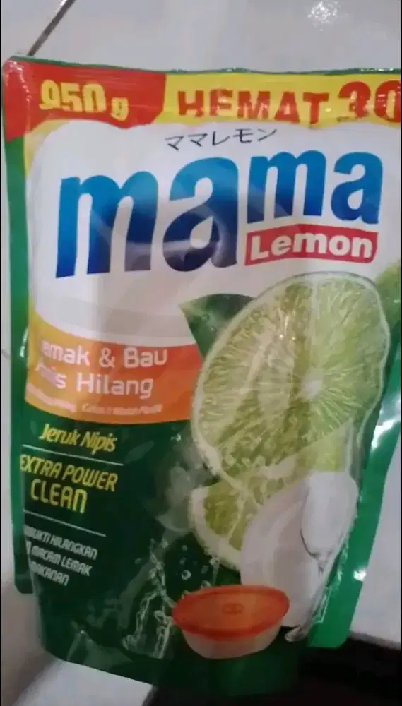 Sabun Cuci Piring Mama lemon Jeruk Nipis Baru Gratis