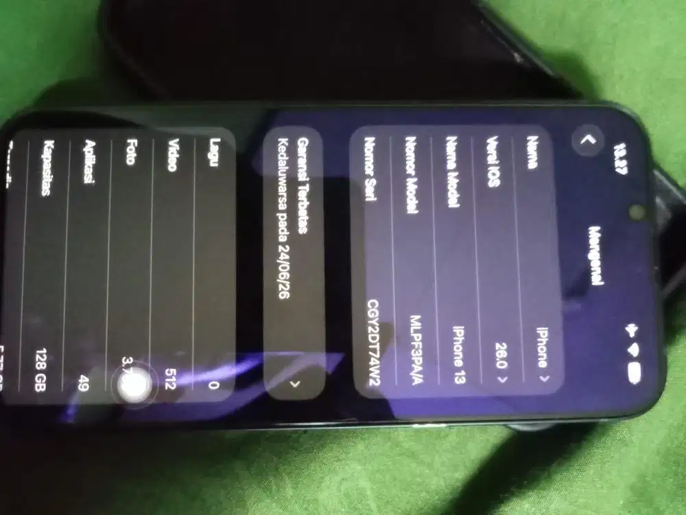 Jual hp ip 13 ibox 128 6jt